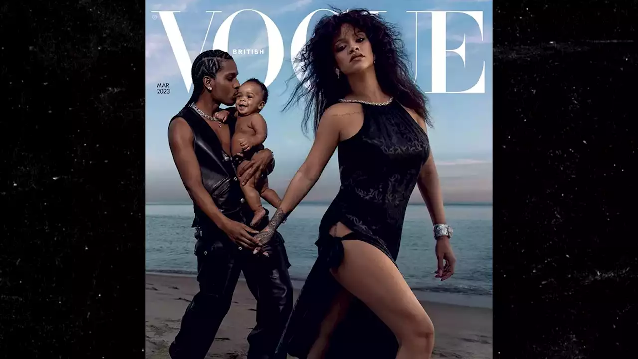 Rihanna Reveals She Was Pregnant During British Vogue Shoot, Didn't Know It