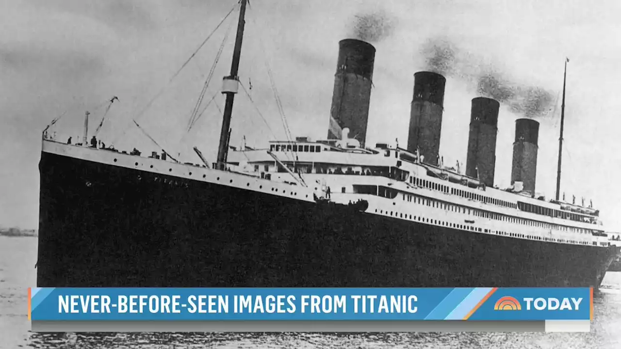 Newly released video shows Titanic wreckage before decades of deterioration