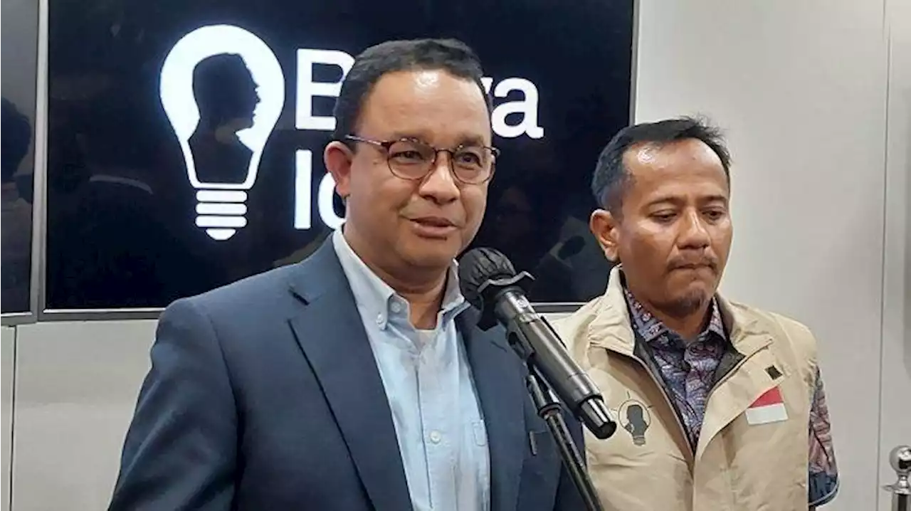 Teriakan 'Presiden' Menggema Sambut Anies Baswedan di Acara Bawa Ide - Tribunnews.com