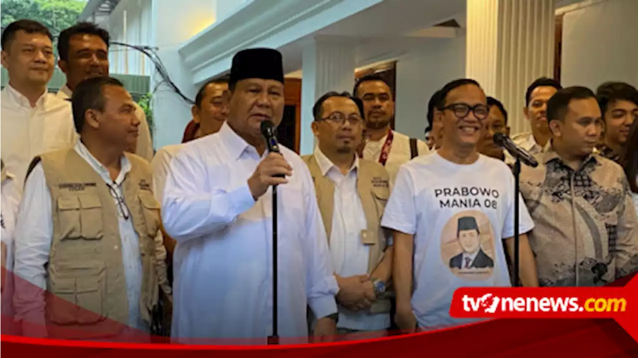 Temui Jokowi di Istana, Prabowo Subianto: Rahasia