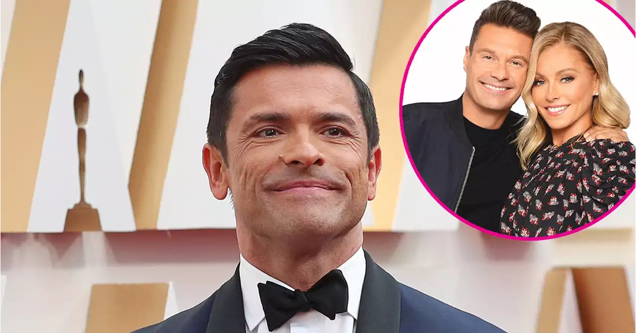 Mark Consuelos Says He Has 'Big Shoes to Fill' as Ryan Seacrest Exits 'Live'