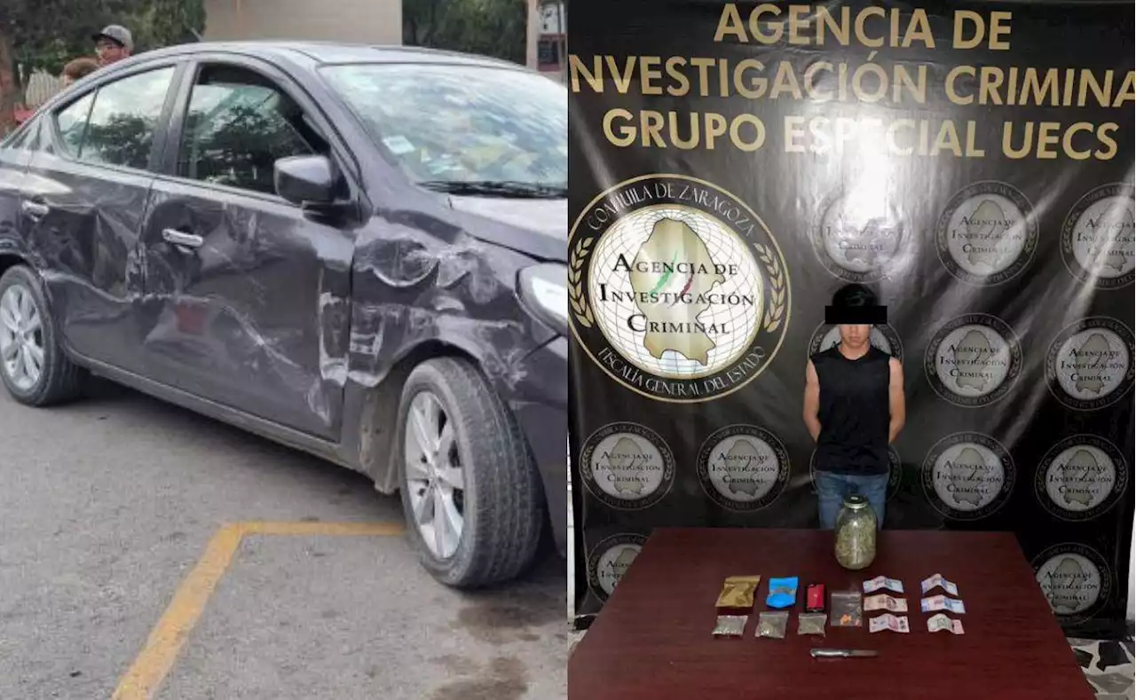 Detienen a ‘narco dealer’ durante persecución en Saltillo