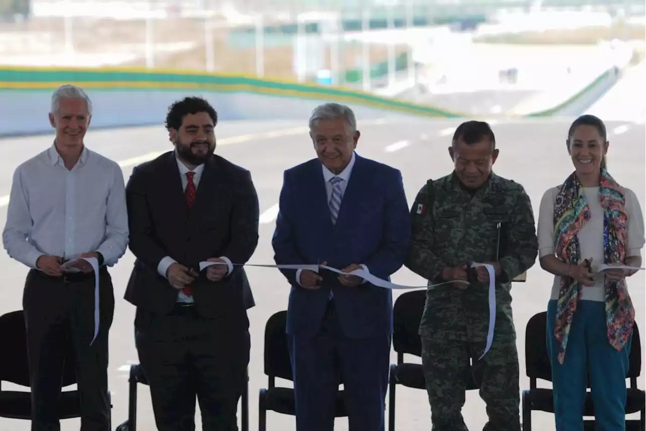 Inauguran carretera libre a AIFA, se llegará en 10 minutos desde Edomex