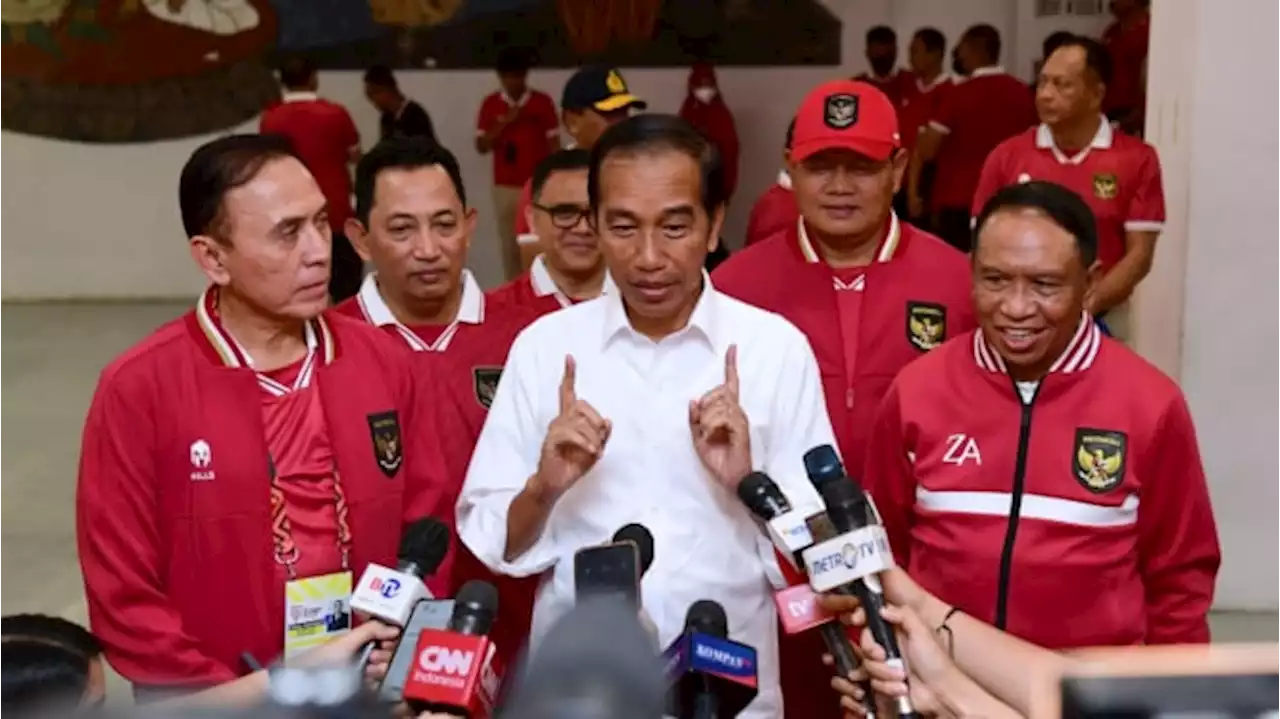 Jokowi Harap Ketum PSSI yang Baru Dapat Mereformasi Total Sepak Bola Indonesia