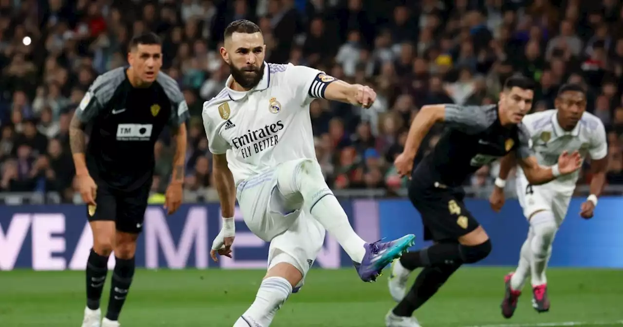 Real Madrid walst met speels gemak over hekkensluiter heen: dubbelslag Benzema