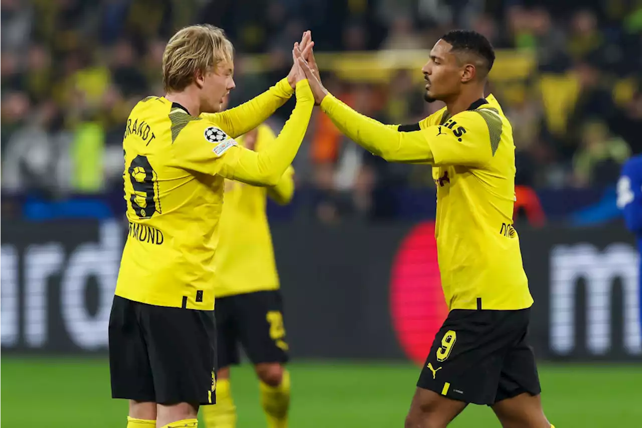 Borussia Dortmund venció 1-0 a Chelsea en el partido de ida de octavos de Champions