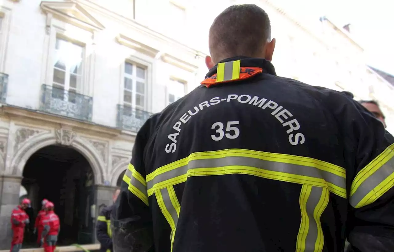 Les pompiers sauvent un chien coincé dans une canalisation à Rennes