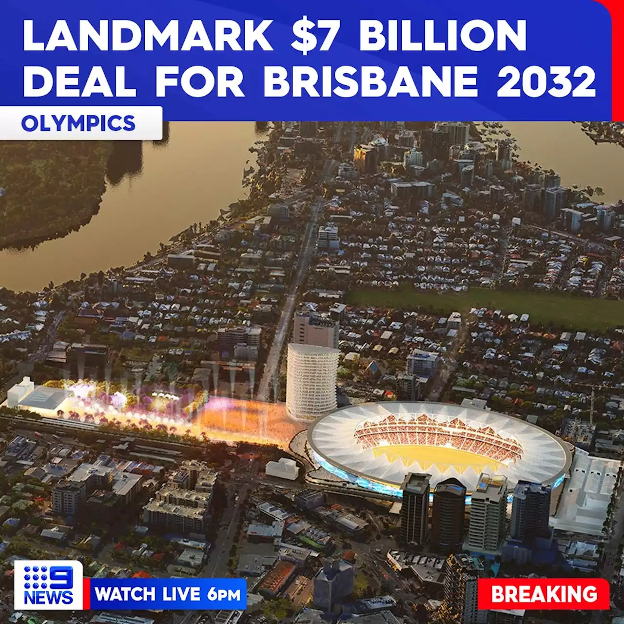 'Global powerhouse': $7 billion Olympic fund unveiled for Queensland