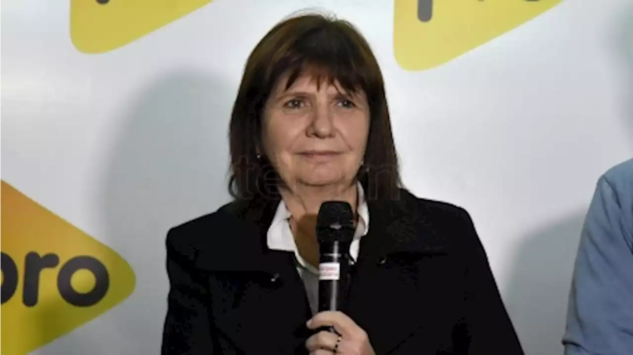 Bullrich criticó a De Marchi y no descartó una intervención del PRO en Mendoza