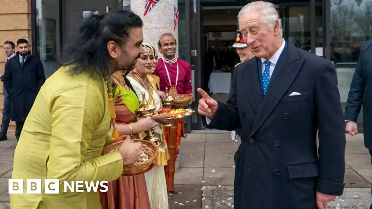 King Charles visits Milton Keynes to mark city status