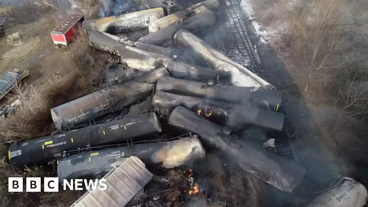 Ohio town rues chemical train derailment as 'our Chernobyl'