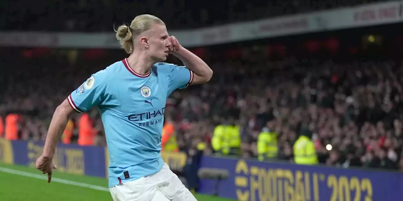 Kalahkan Arsenal, Erling Haaland Sebut Manchester City Memang Juaranya! - Bola.net