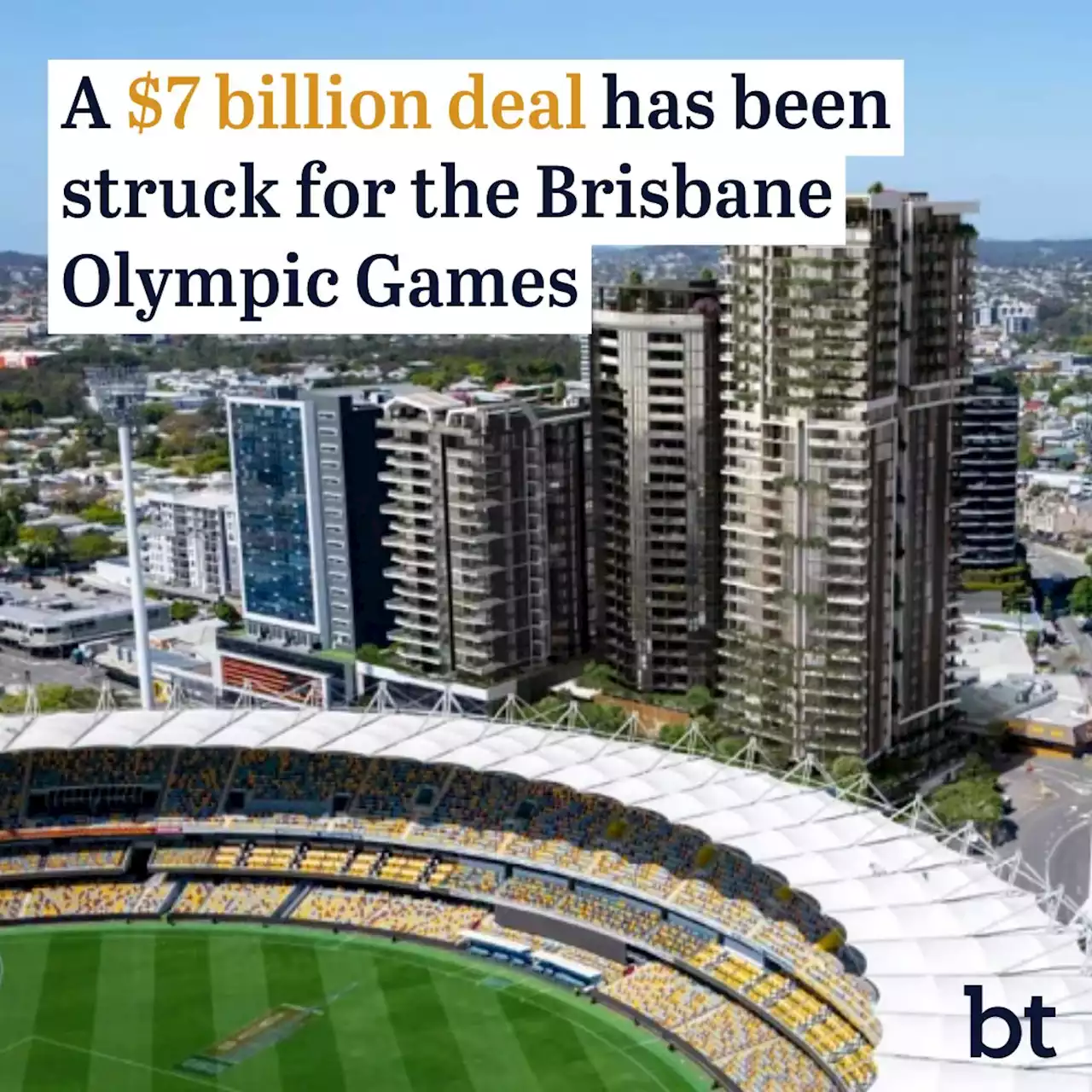 State, federal govts strike $7b deal for 2032 Brisbane Olympics