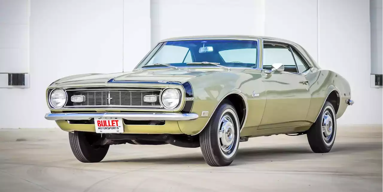 1968 Chevy Camaro on Bring a Trailer Reflects How It Really Was