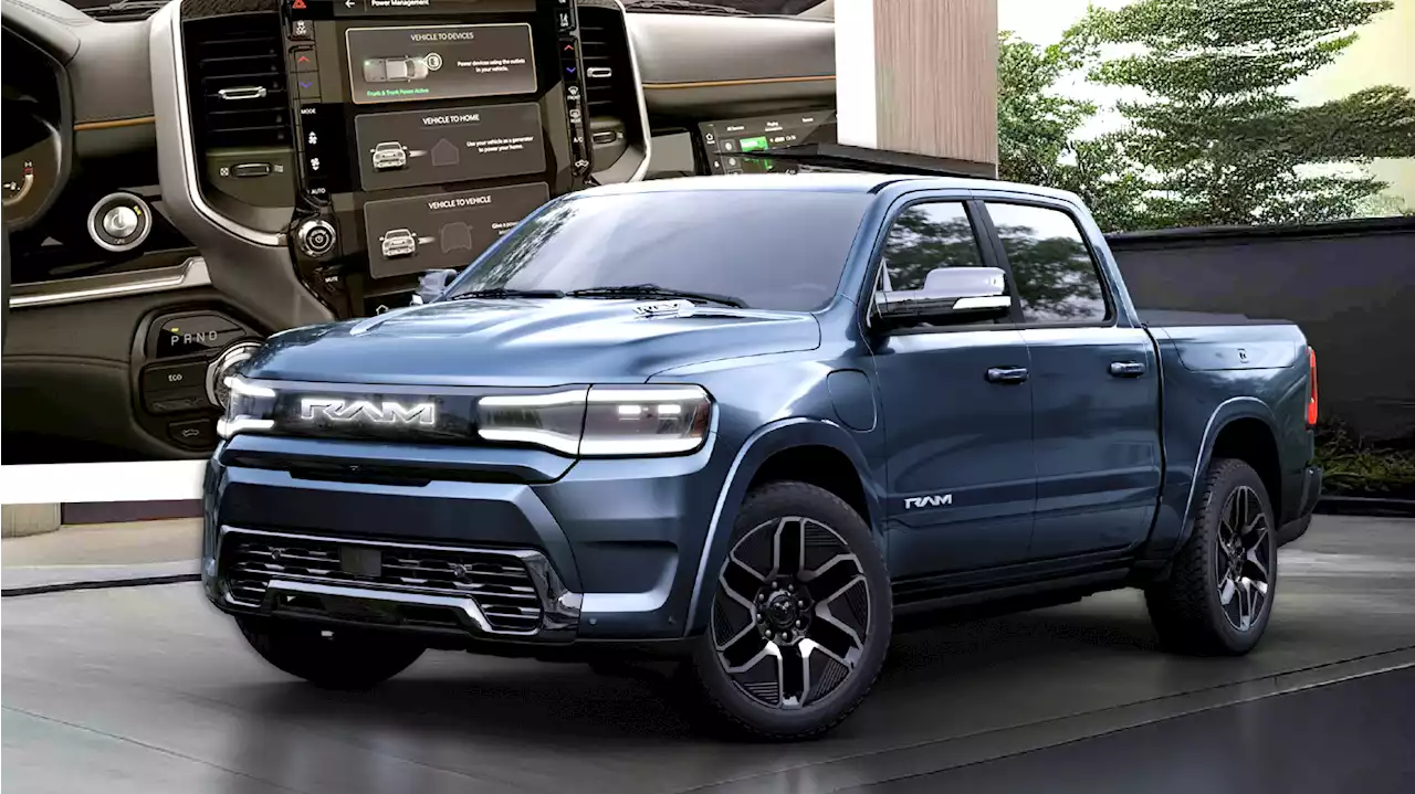 Production 2024 Ram 1500 REV Electric Truck Unveiled, Lacks Concept's Drama | Carscoops