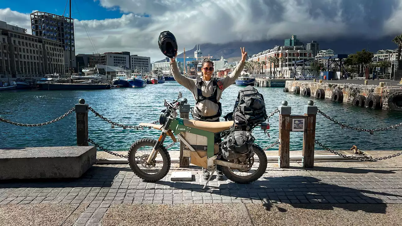 This Woman Just Completed A Solo Unassisted Electric Motorcycle Ride From Spain To South Africa