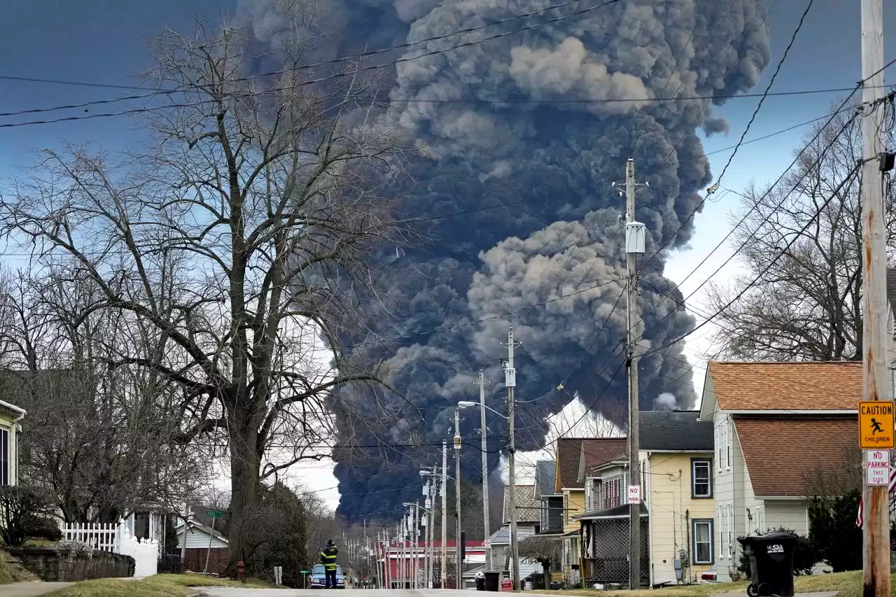 Sen. Sherrod Brown seeks FEMA ‘disaster area’ after East Palestine train derailment; DeWine says it doesn’t qualify, but he’ll seek health care assistance