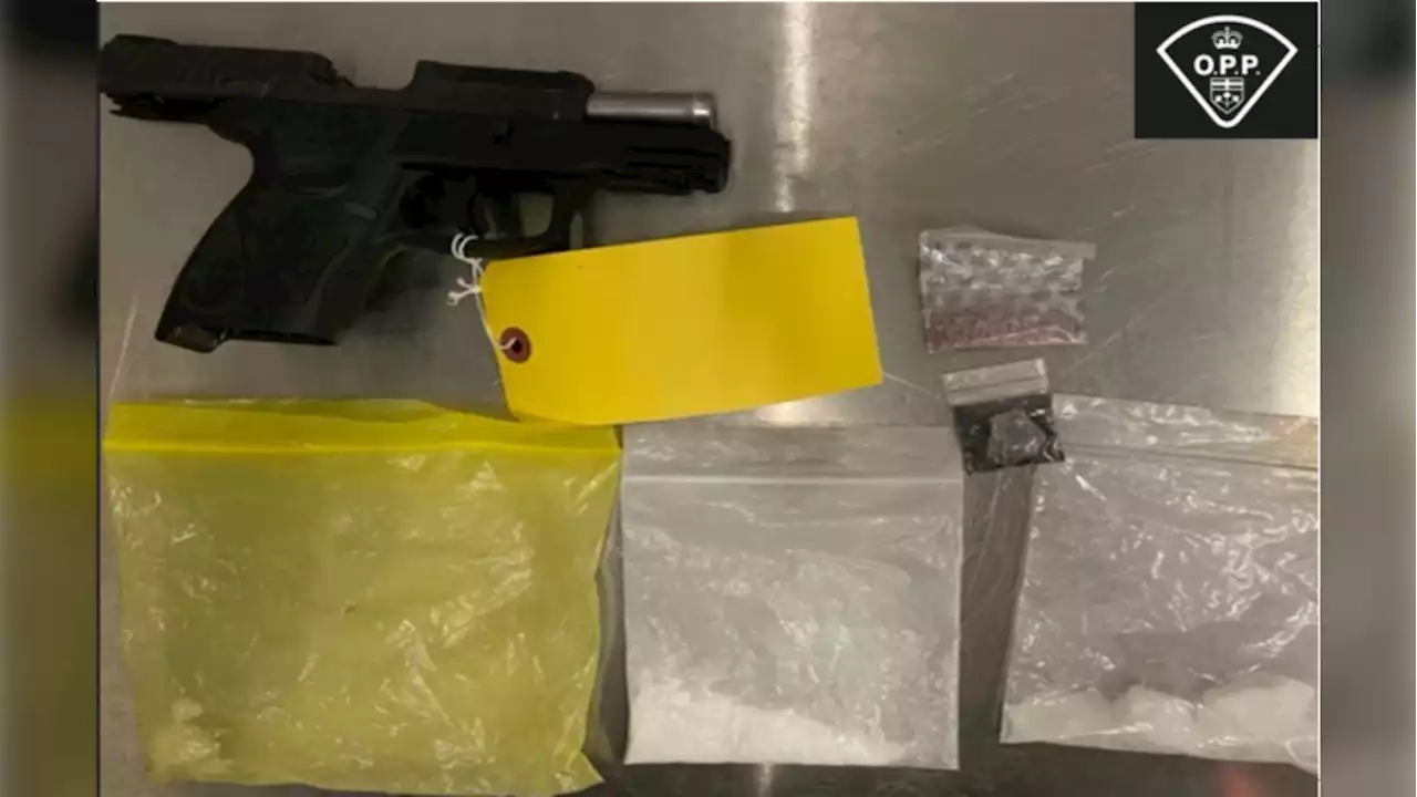 Police seize gun during a traffic stop south of Ottawa