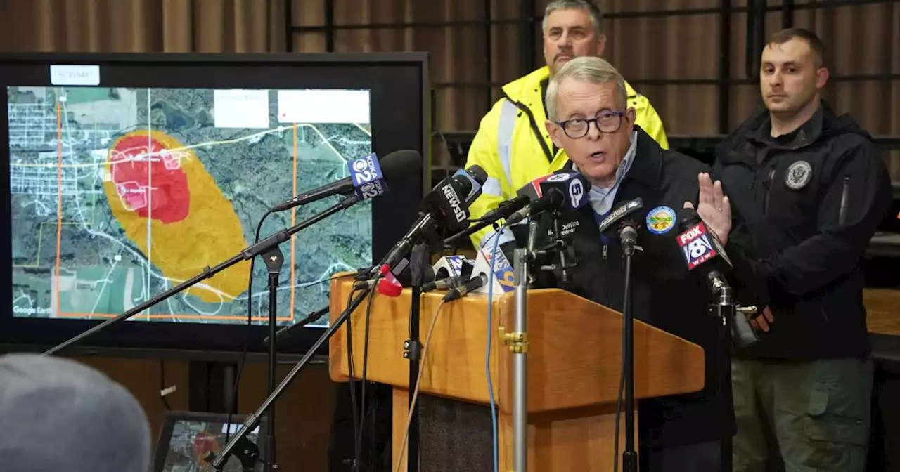 Ohio train derailment: Mike DeWine vows to make railroad company pay for damages