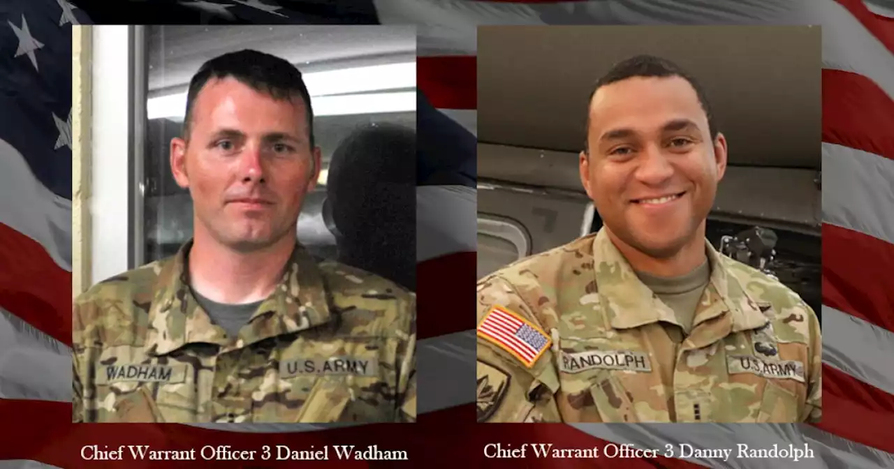 Tennessee National Guard releases names of soldiers in fatal Alabama helicopter crash