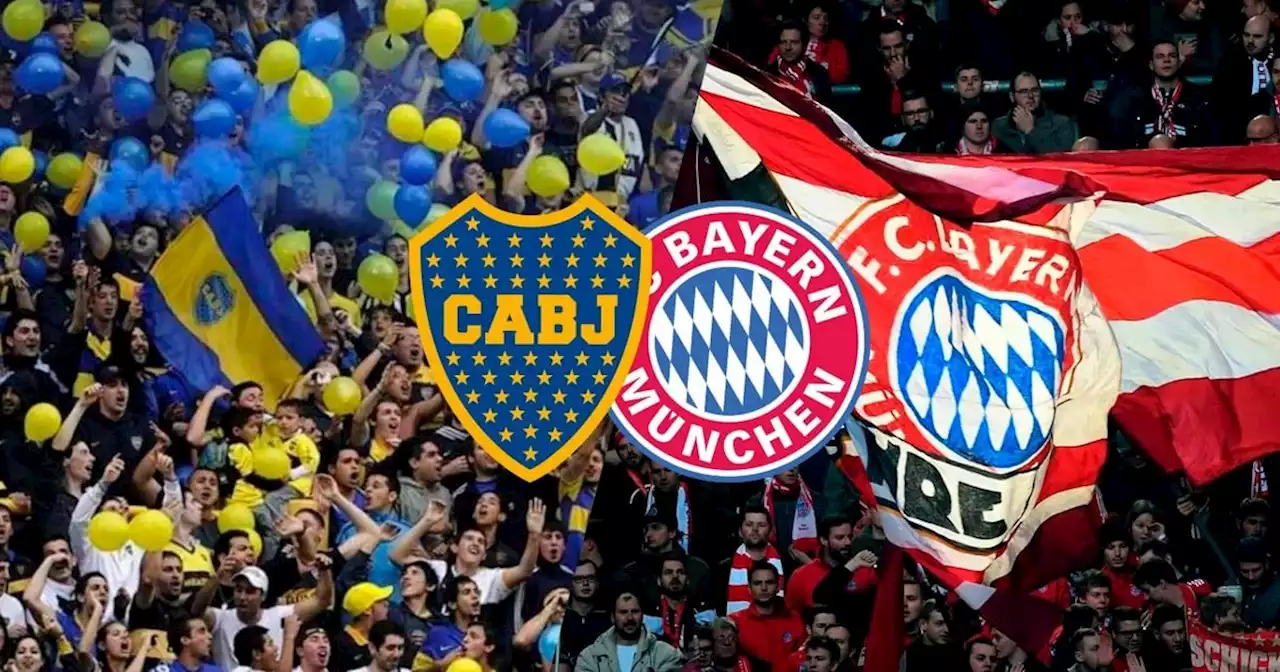 ¿A cuántos socios está Boca del Bayern Munich?