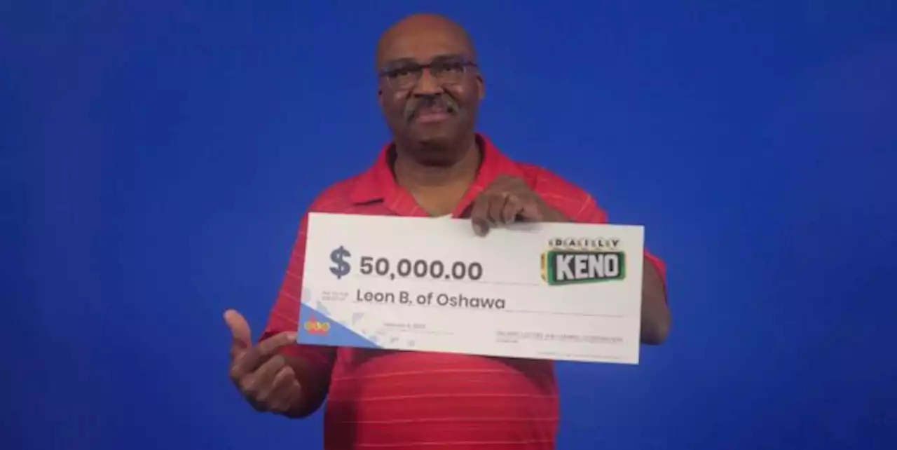 Oshawa man celebrating $50,000 Daily Keno win