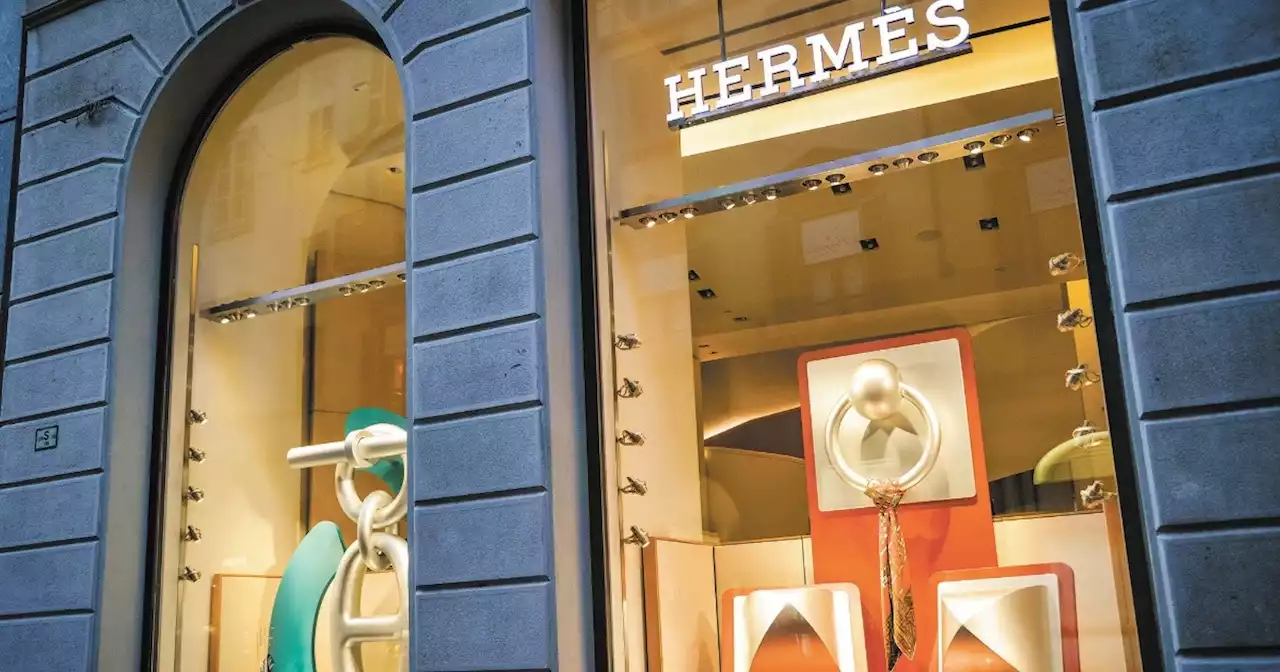 Grupo de lujo Hermès registra un año récord en 2022