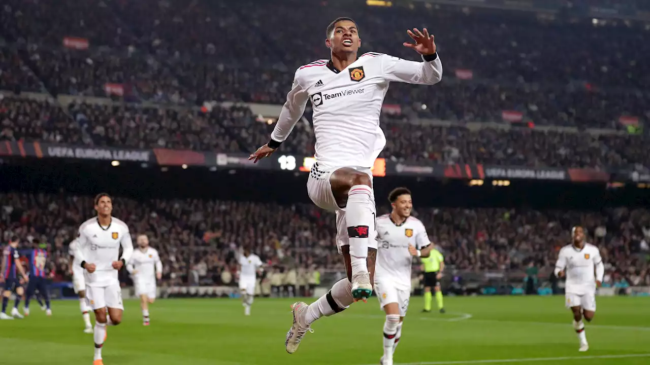 Drei Dinge, die bei Barça - Manchester United auffielen: Marcus Rashford setzt Mega-Lauf fort