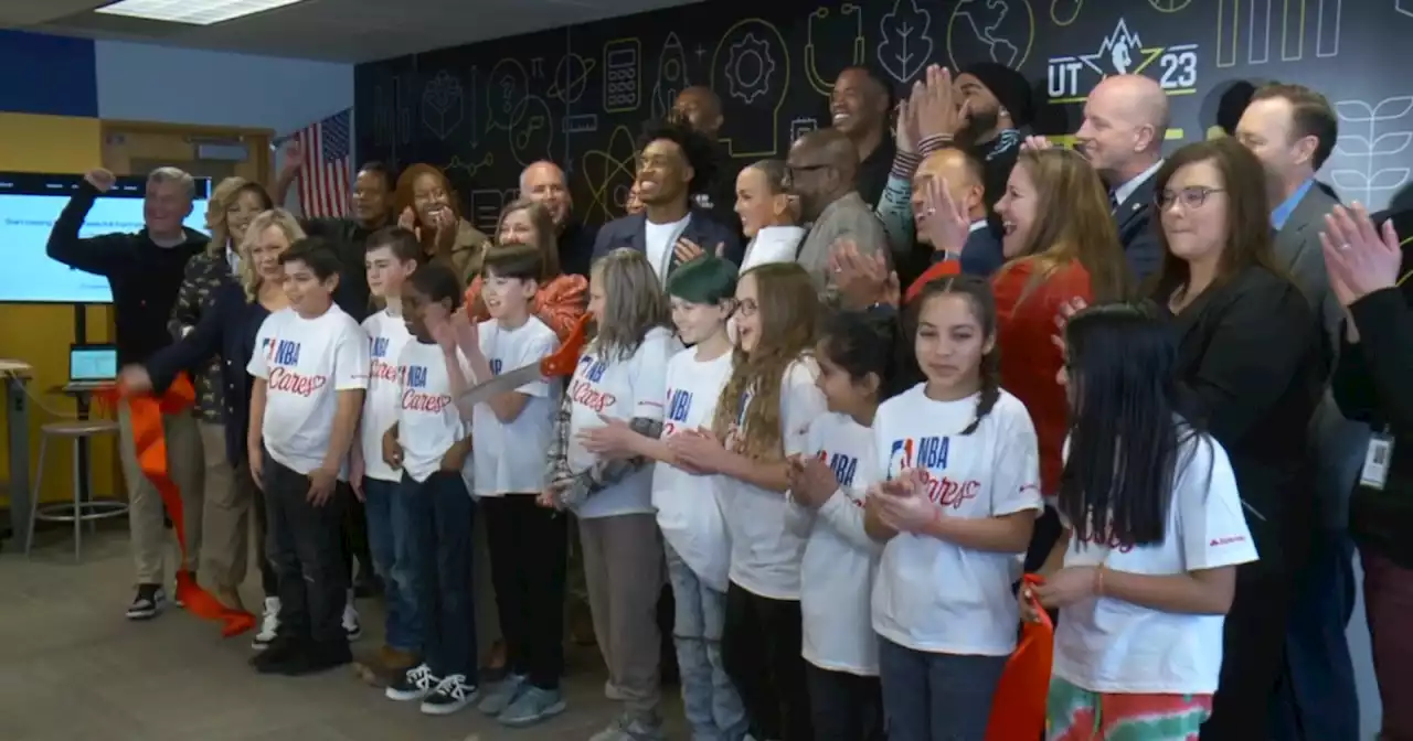 NBA inspires South Salt Lake students with 'Live, Learn or Play Center'