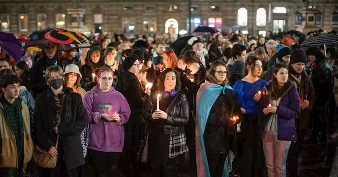 Glasgow vigil for teenager Brianna Ghey sees hundreds gather in George Square