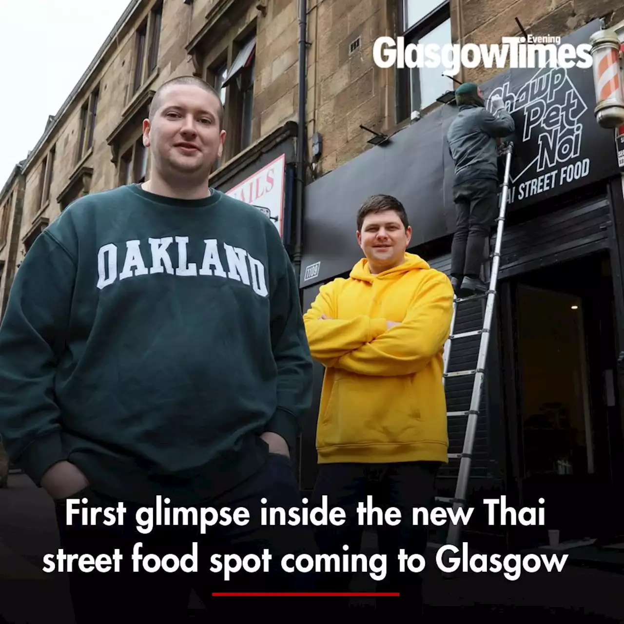 First glimpse inside the new Thai street food spot coming to Glasgow