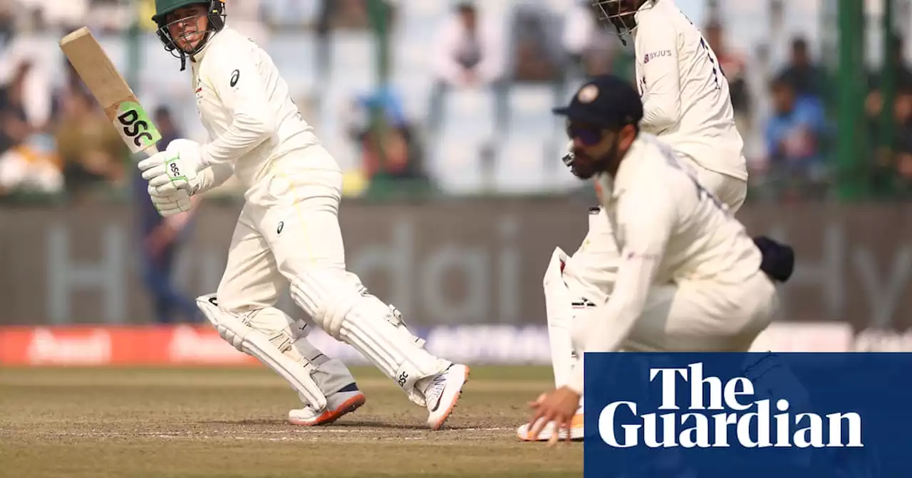 Khawaja and Handscomb give Australia hope but India edge first day