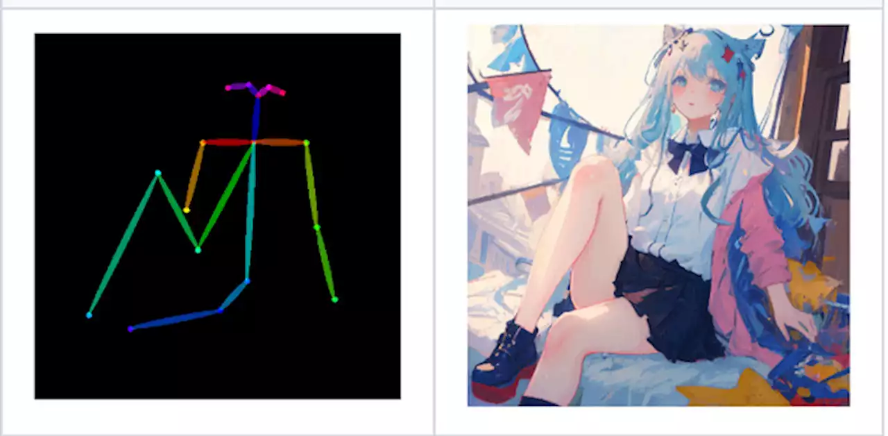 ゲームの自キャラにポーズを取らせて、それを元にイラスト化も！AI画像技術「ControlNet」が話題 - トピックス｜Infoseekニュース