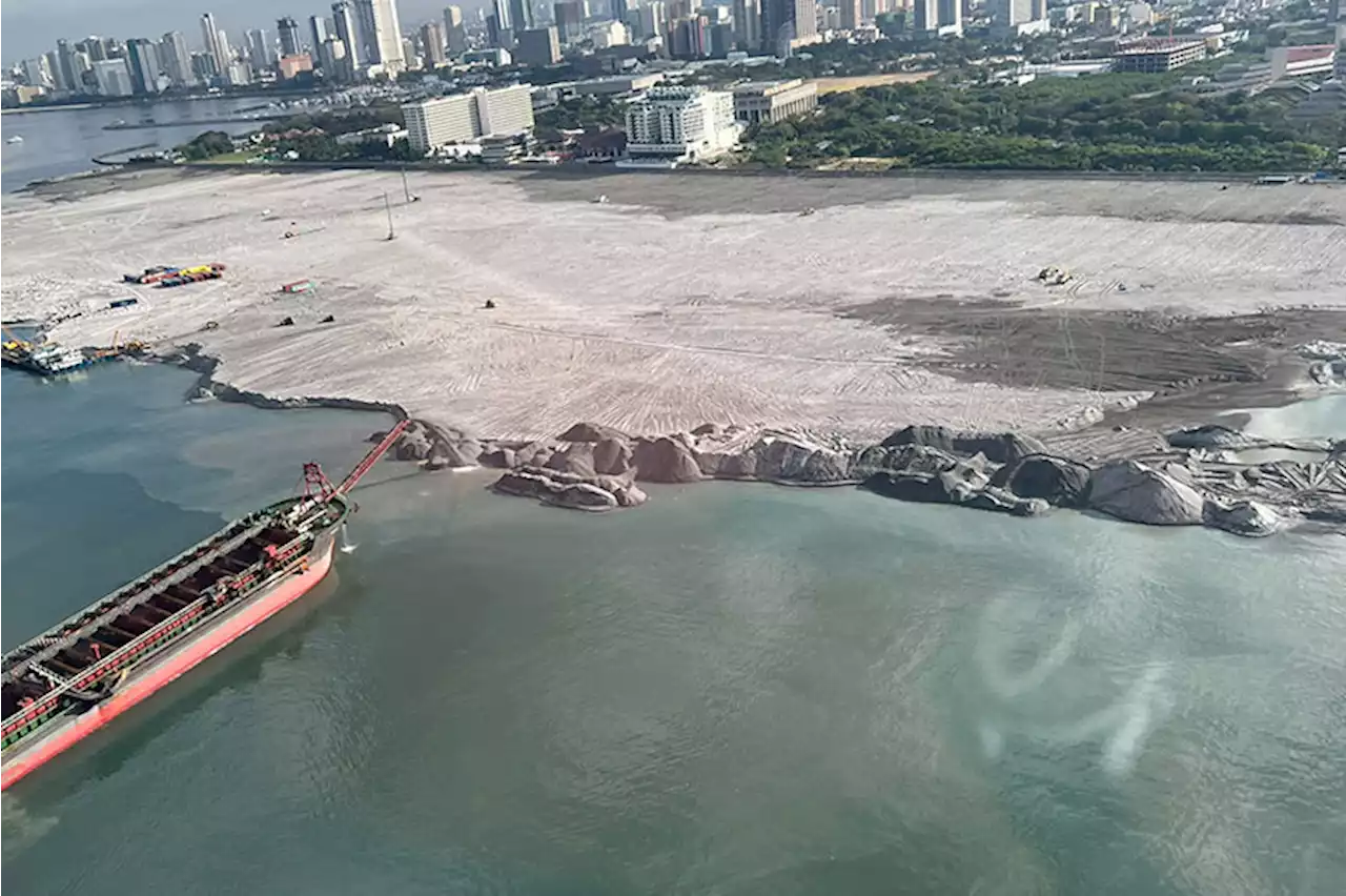 'An eyesore': New pics revive discussions over Manila Bay reclamation