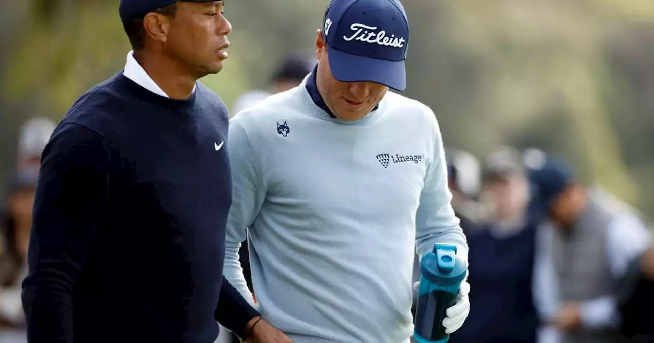 Tiger Woods faces criticism after handing Justin Thomas a tampon during tournament