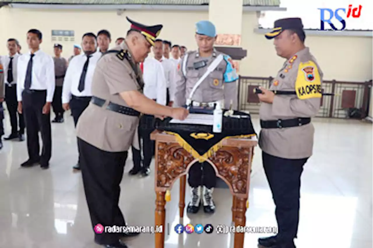 Empat Pejabat Polres Demak Dimutasi