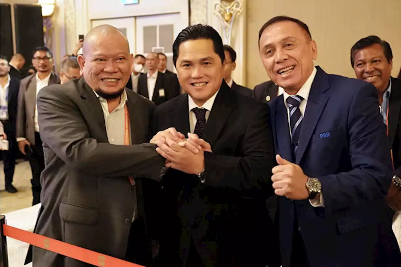 Jadi Ketum PSSI, Erick Thohir : Belum Ada Kemenangan Hari Ini