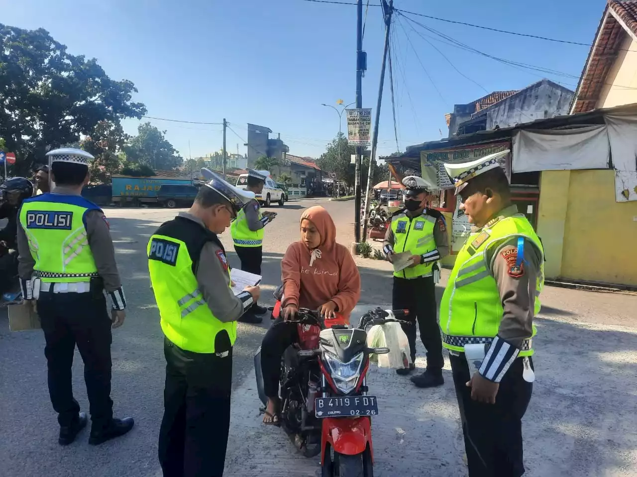 811 Pengendara di Lampung Ditegur Polisi