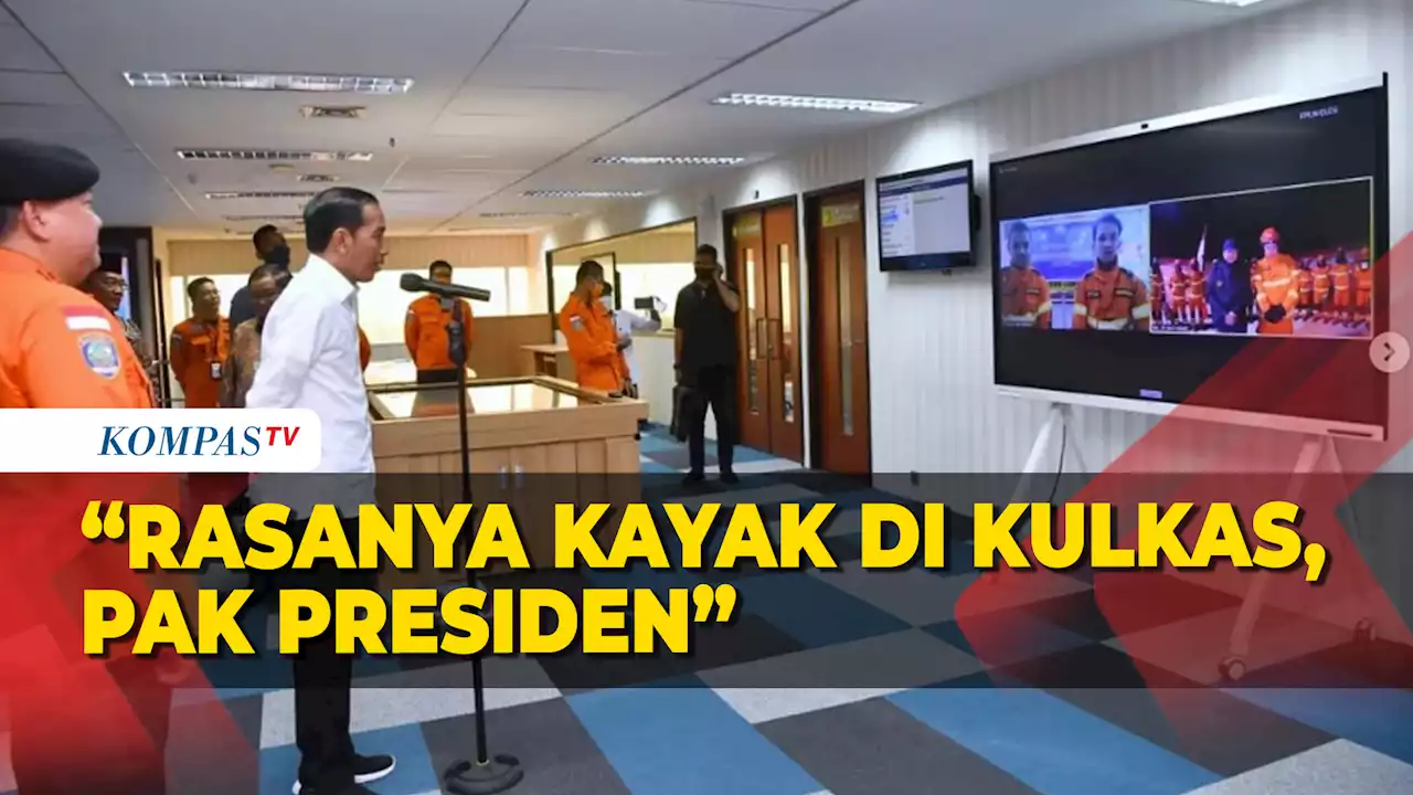 Momen Jokowi Sapa Tim INASAR di Turki Lewat Video Call