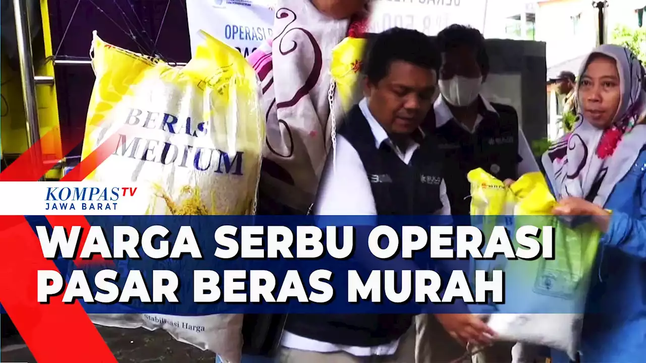 Operasi Pasar Jual Beras Kualitas Medium Lebih Murah