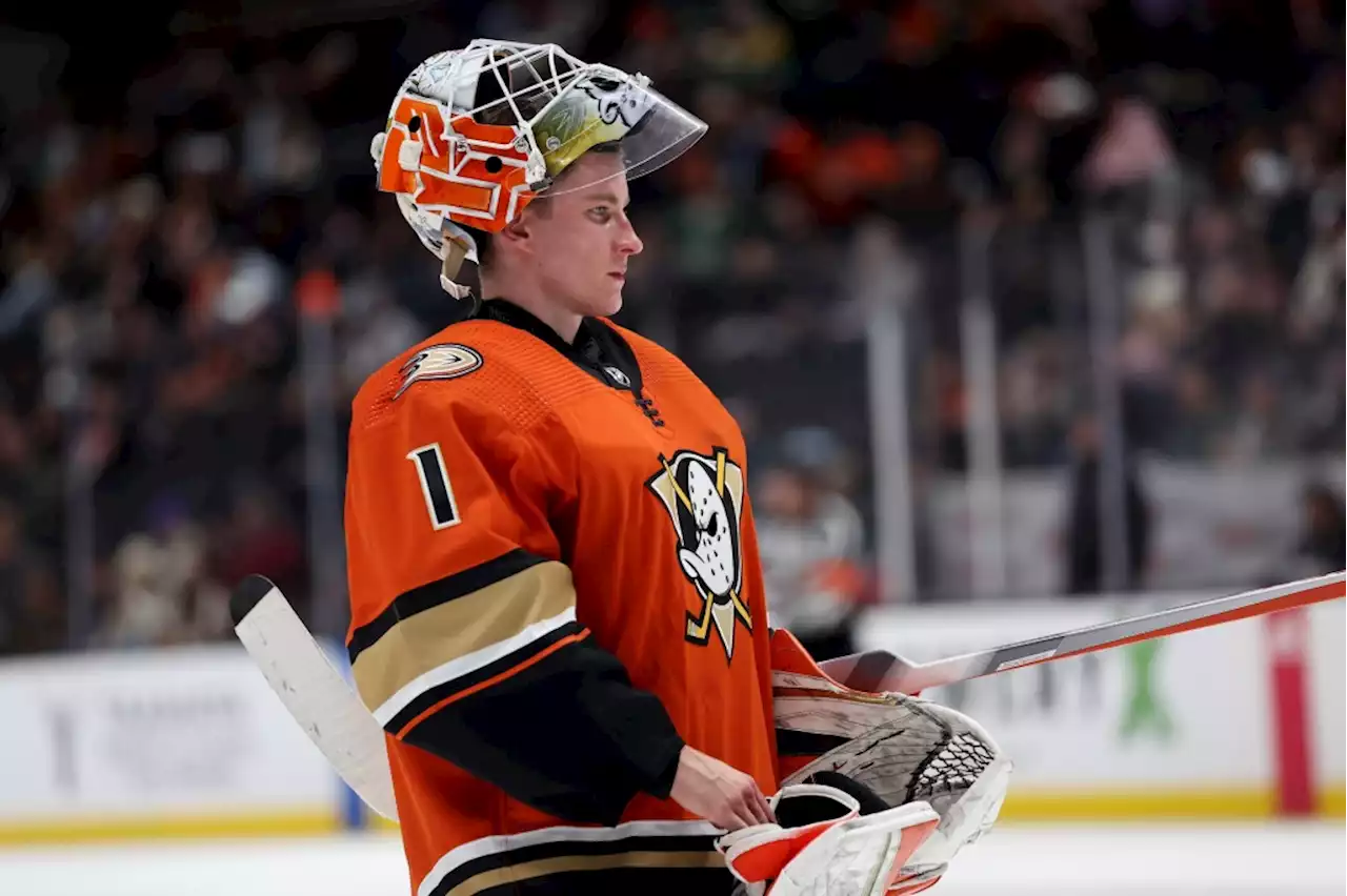 Ducks goalie Lukas Dostal: ‘The game can punish you pretty quickly’