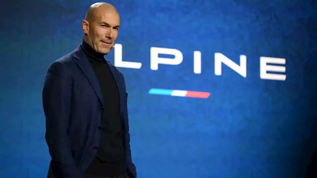 Alpine presentó su monoplaza para la nueva temporada de Fórmula 1 con un invitado estrella: Zinedine Zidane