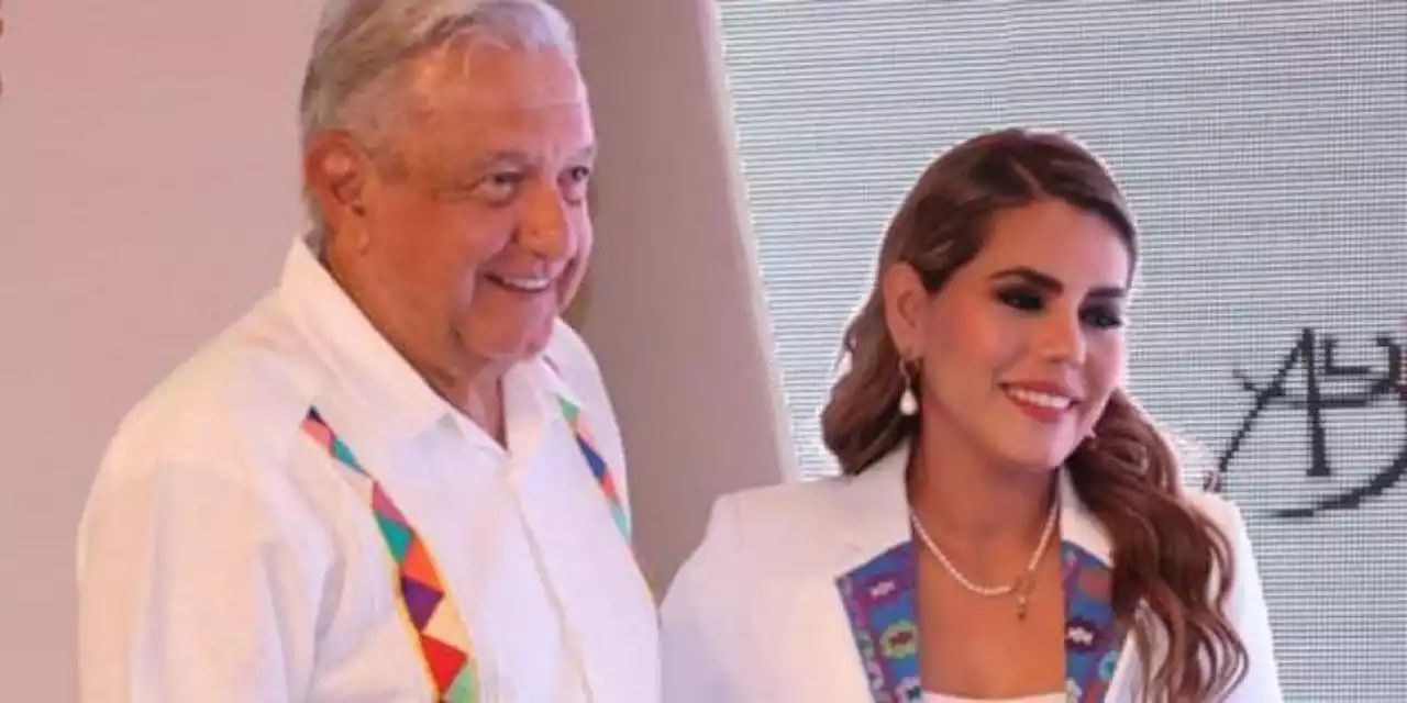 Evelyn Salgado trabajadora, activa y buena para gobernar, destaca AMLO en mañanera