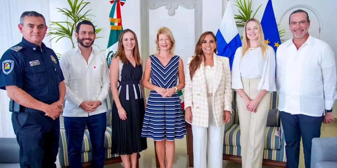 Gobierno de Quintana Roo trabaja con embajada de Finlandia para generar prosperidad compartida