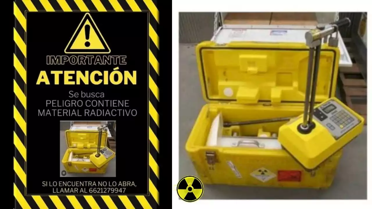 Esto sabemos de la caja con material radioactivo extraviada en Hermosillo; implementan operativo