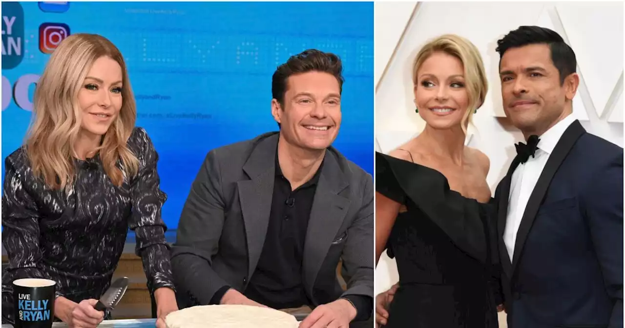 'Live With Kelly and Ryan' loses Seacrest and gains Ripa's husband, Mark Consuelos