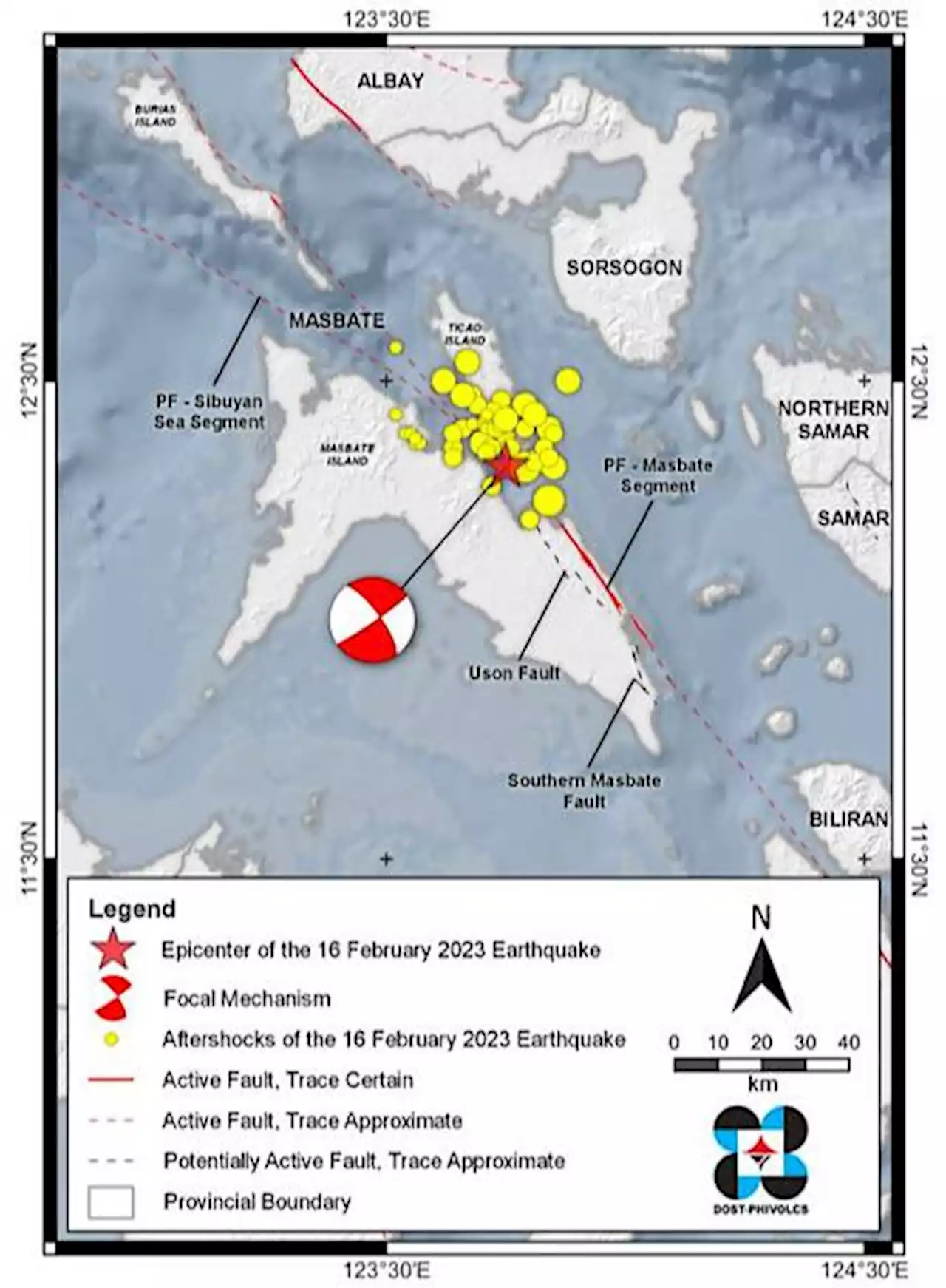 23 aftershocks felt after 6.0-magnitude Masbate quake