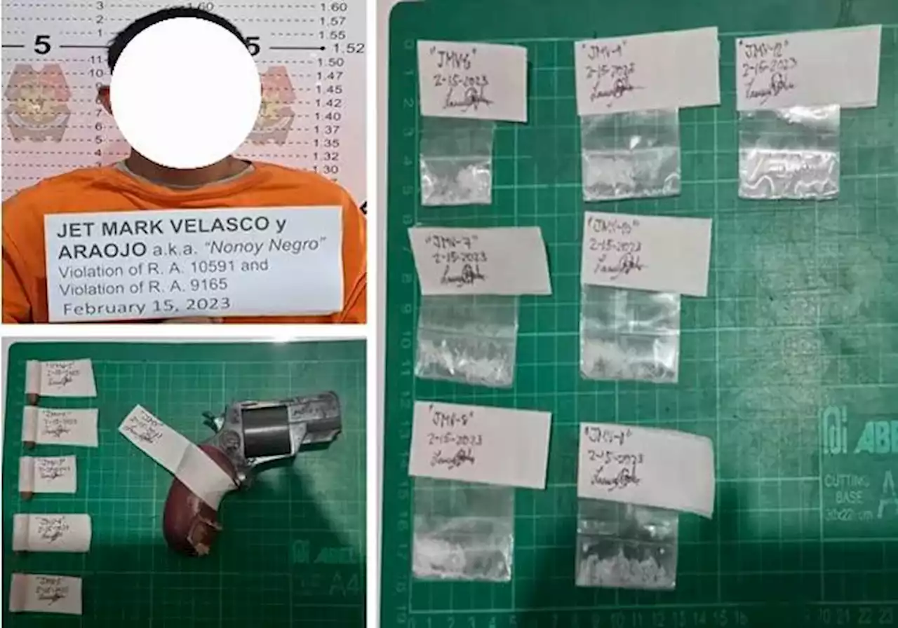 Man arrested for illegal possession of firearm, drugs in Pasay City