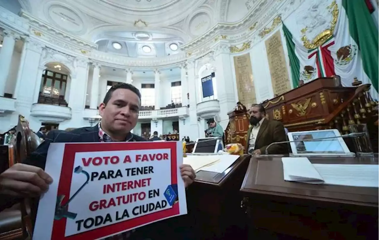 Congreso de CdMx aprueba ley para garantizar internet gratuito