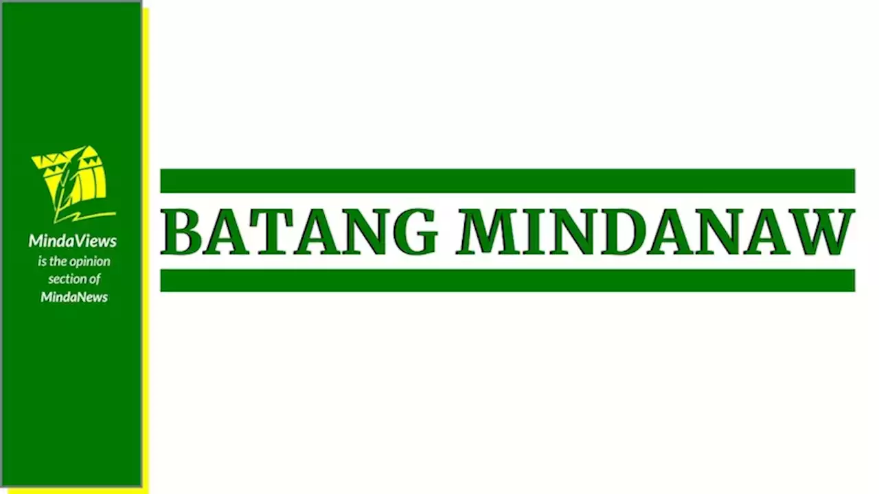 BATANG MINDANAW: A prayer for peace, lest we forget